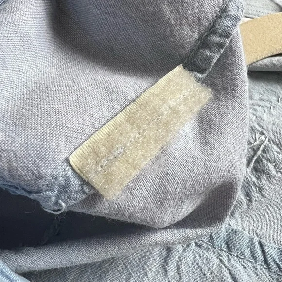 Passports Of Pier 1 Imports Vintage Chambray Button Up Animal Appliqués Size S - Picture 13 of 15